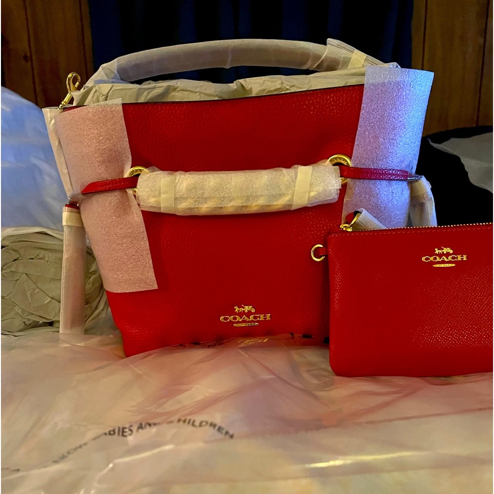 Coach Purse and Wristlet